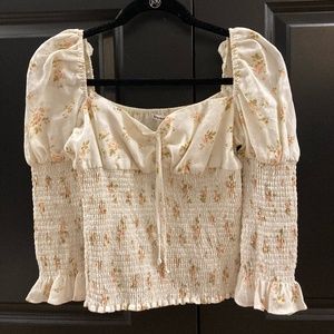 Reformation long-sleeve top